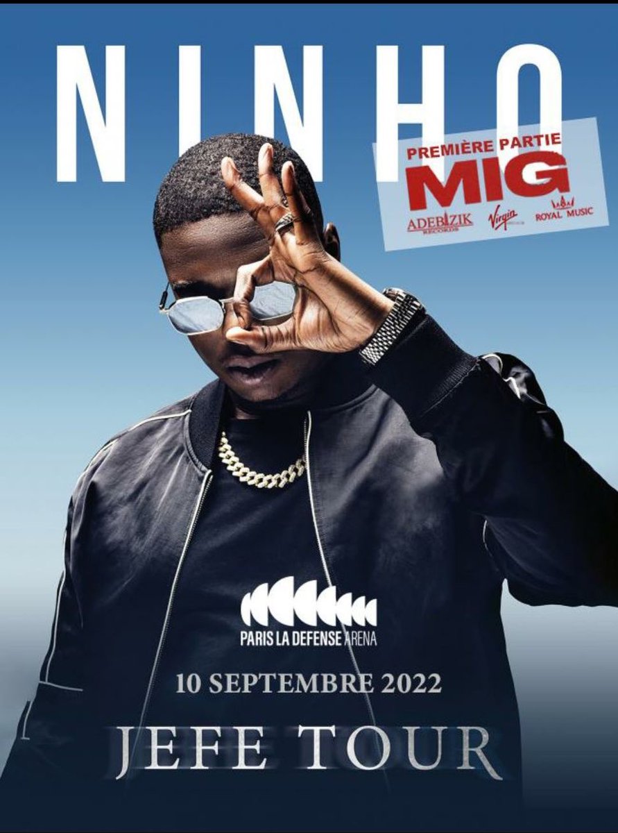 RapFrActus's tweet photo. 🚨MIG assurera la première partie du concert de NINHO à La Défense Arena ce samedi devant 40.000 spectateurs ! 

On espère un featuring à venir plus tard entre ces deux rappeurs… https://t.co/LQV5WWLOKc
