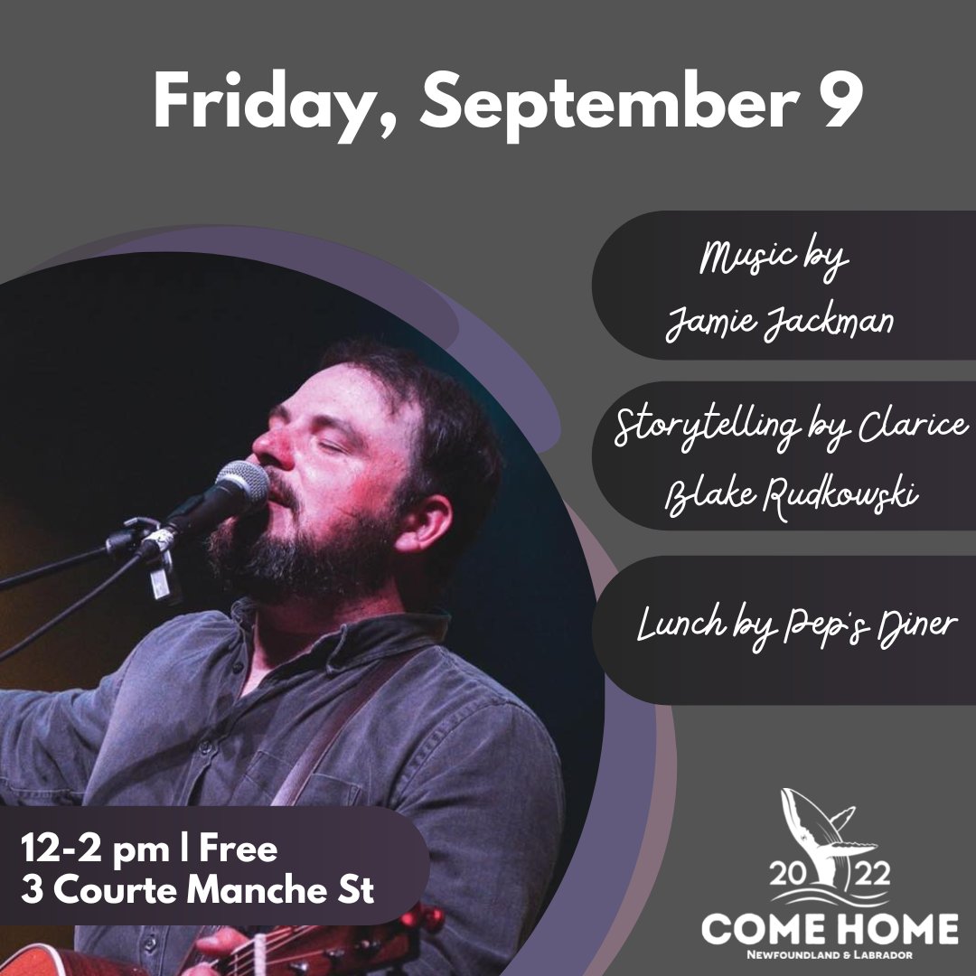 Coming up this Friday:  Listen to Jamie Jackman play some tunes, hear stories from Clarice Blake Rudkowski, and have a lunch from Pep's! 12-2 at Them Days. Everything free!