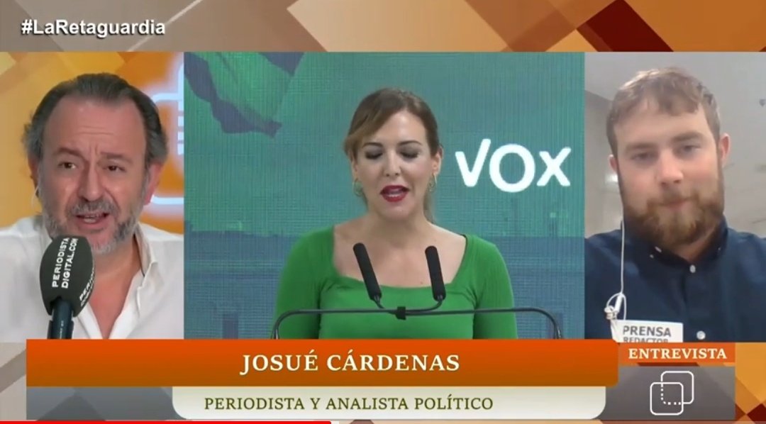 euricocampano's tweet photo. ¡Los socialistas chantajean a los jueces!
La tremenda acusación de Josué Cárdenas @JosuCardenas99

#LaRetaguardia 
#ElCampanazo
@periodistadigit
@pdtelevision 

https://t.co/2Moa90uxmn https://t.co/1x01zph8ZM