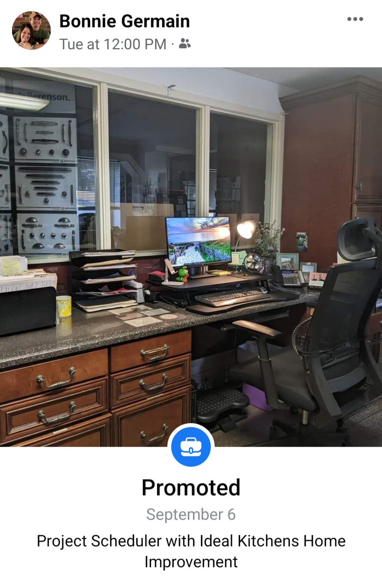 germain_bonnie's tweet image. I have been in training since July 5, 2021 to replace a retiring coworker.  I&apos;m excited to accept the challenge.  Bring it!!!
#goals #projectscheduler #HomeImprovement #westernmass @DonnieWahlberg