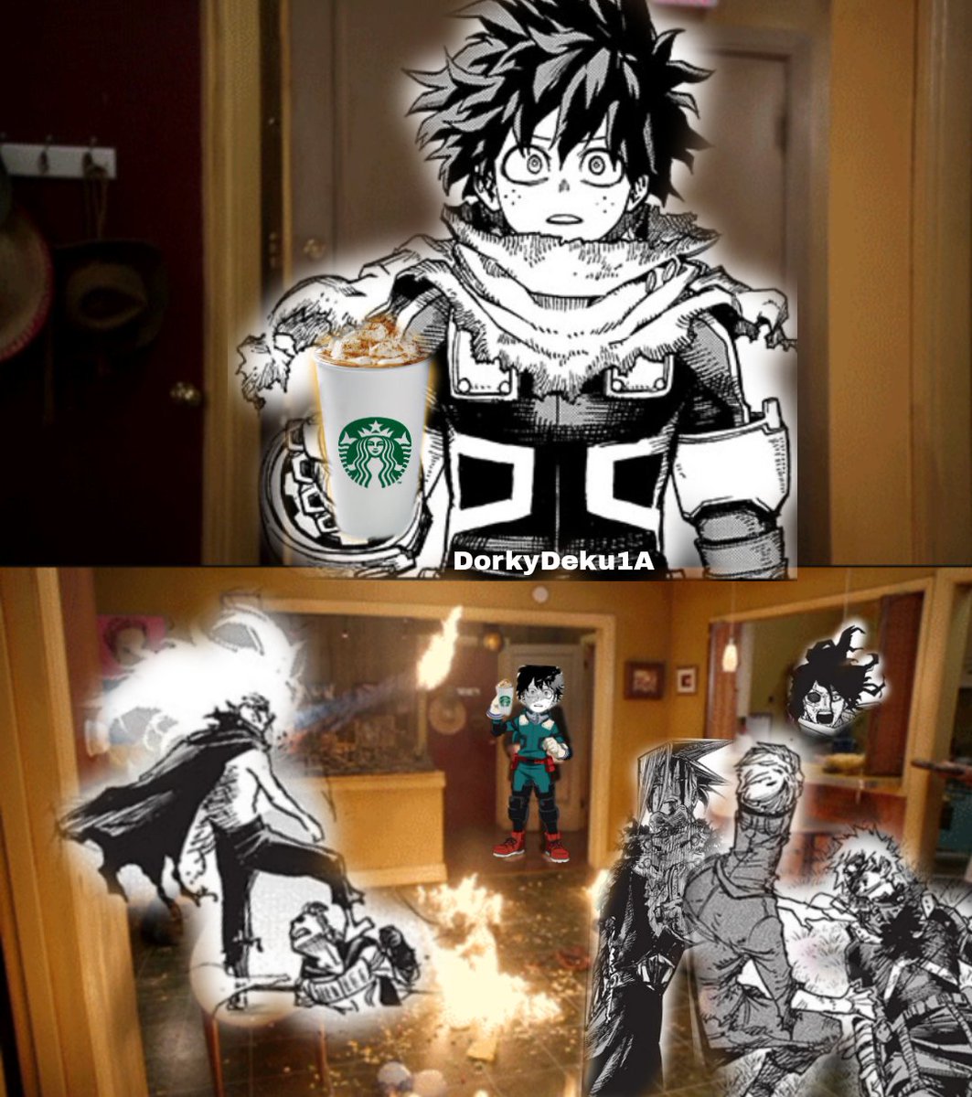 I just went to get my Pumpkin Spice Latte.. What did I miss? 😳😱😨 #deku #mha366 #MHA365 #MHAspoilers