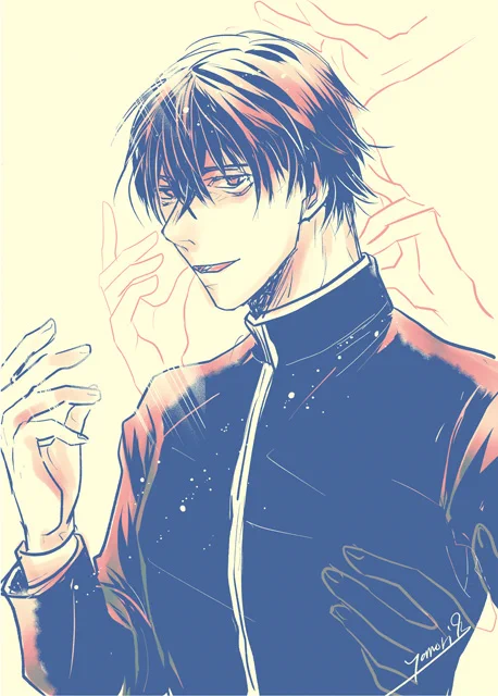 今日のらくがきで生まれたキャラらくがき 