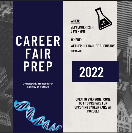purdueugrsp's tweet photo. Get prepared for the upcoming career fairs (cough cough, Industrial Roundtable?) with UGRSP!! We will make sure that you are prepared with all the materials that you need to be successful.

September 12th, 6-7pm
WTHR 420 https://t.co/MwjgT57ohe