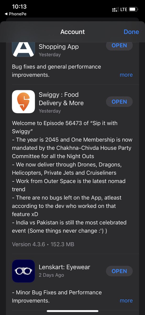 hackerboey's tweet photo. ⁦@Swiggy⁩ ye #sahi_hai

Tumhara alag chal raha bhai https://t.co/g3YvZNl6hQ
