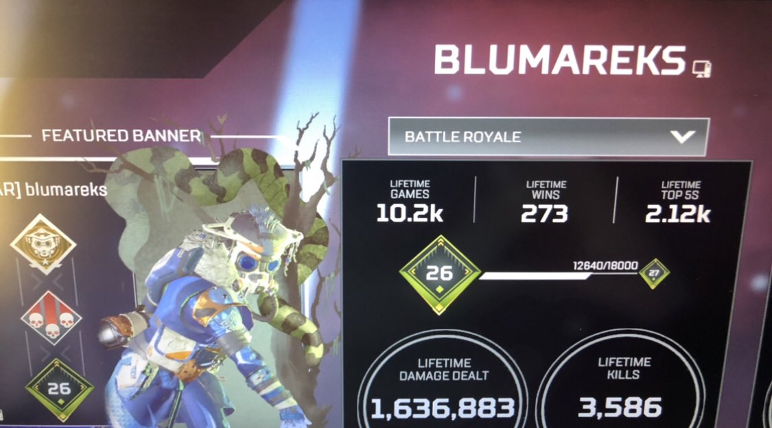 When you think <a href="/PlayApex/">Apex Legends</a> #heirloom is #urban #legend and you get #shards finally… after like 2k hours haha