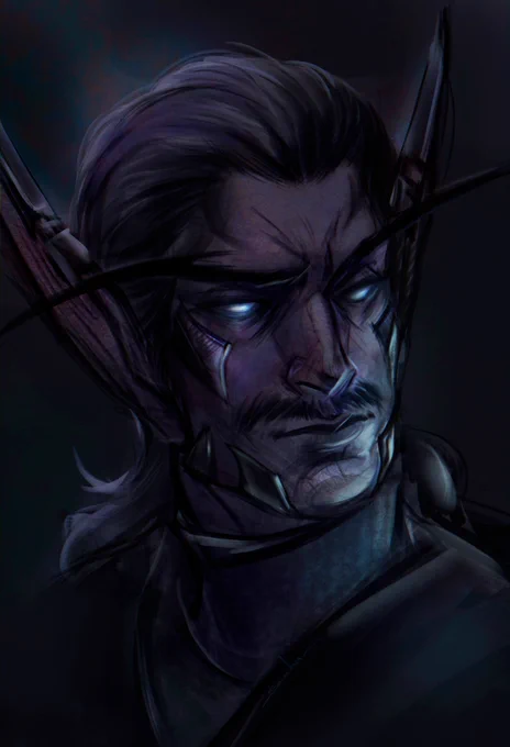 Merseur Small birthday present for  #WorldOfWarcraft #Warcraft #warcraftart #nightborne 