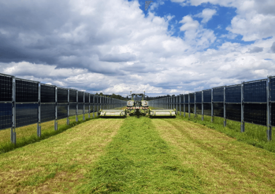 fossilfreeusa's tweet photo. #Flatpanels decrease #energyyield, compensated for by more panels. Using solar panels as fences is also an option. https://t.co/LUTu1z53sE
