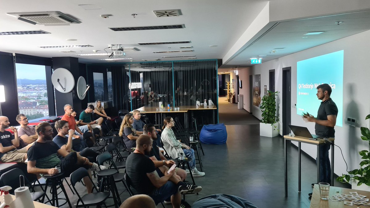 Zvonimir ce pricati o QA testiranju web stranica

#wpmeetupzg #WordPress #Meetup