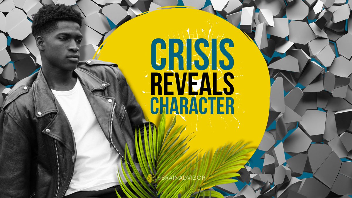 brainadvizor's tweet photo. What do you think? Does crisis show you who you really are, for better or for worse?  What are you learning about yourself during a moment of crisis?
#brainadvizor #selfregulation #mindfulness #MindfulnessCoaching #positivepsychology #positivepsychologycoaching #crisis https://t.co/Y14KTNvDsF
