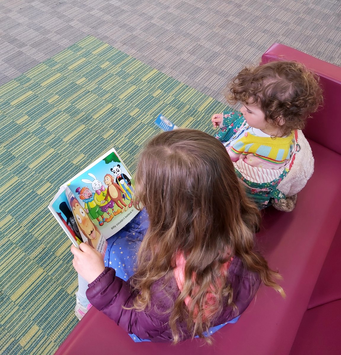 StorytimewithAC's tweet photo. I almost cried at #ChiswickLibrary again at the end of my Storytime when I was listening to this little girl read aloud my #picturebook, Billy Joins the Circus, to her younger sister. It was truly a magical moment for me. 💖 https://t.co/vGPRlKR2b0