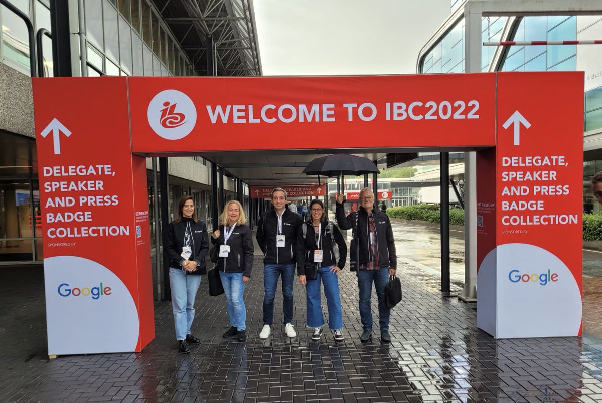 IRT_BCom's tweet photo. [#IBC22] Our team of experts is there for you @IBCShow! 
📍stand 2.B39d
Get your private demo >> #5G bubble, premium #HDR conversion, more info here >> https://t.co/WA0jQuZQcX https://t.co/kmoL1sf3Dv
