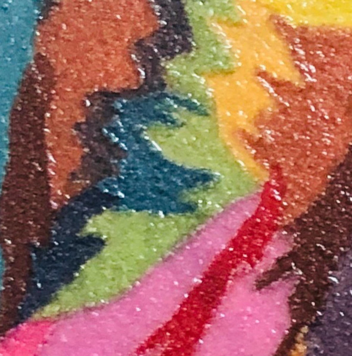 sandbangnft's tweet photo. GM~
💥Passionate Tiger'❤️🔥
열정의 호랑이
'720 x 720(mm)'
Color Sand on Canvas.
2022
If you zoom in, you can see the texture of the sand.
확대해서 보세요
#art #artist #sandbang #sandartist #sandart #colorsand #popart #collector #artcollectors #contemporaryart #tiger #샌드방 https://t.co/PEEYw6mG48