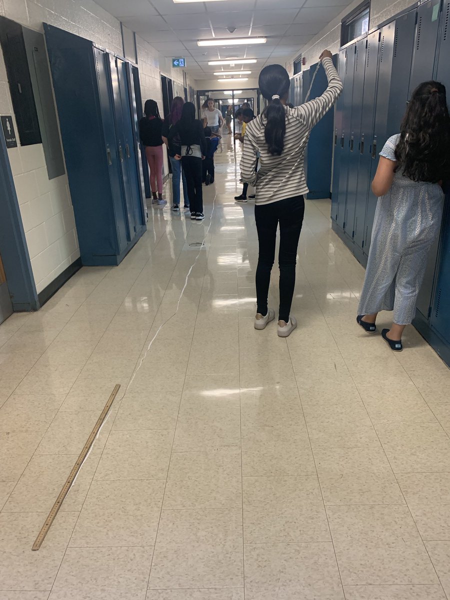 Each group wrote down character traits they share, and also what makes each person unique. Each trait was written on a sliver of paper, and the challenge was to make the longest paper chain. <a href="/EarnscliffeSPS/">Earnscliffe Eagles</a> <a href="/a_mirasola/">Ms. Mirasola</a> <a href="/kevseb/">Kevin Sebastian</a>