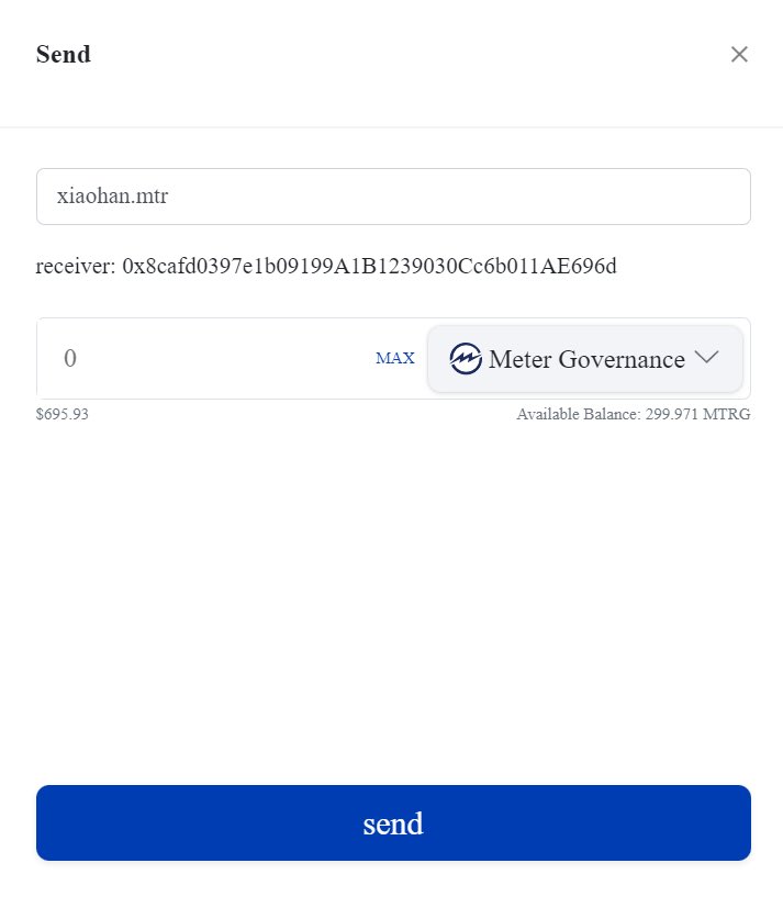 meterdomains's tweet photo. Please don't forget it. Send and receive  token by entering .mtr/.mtrg domains instead of the long wallet address on https://t.co/4wx53t9F8G
@Meter_IO #meter #Web3 #web3domains #mtrg #mtr #ens #meterdomains https://t.co/inOnUdY8Qd