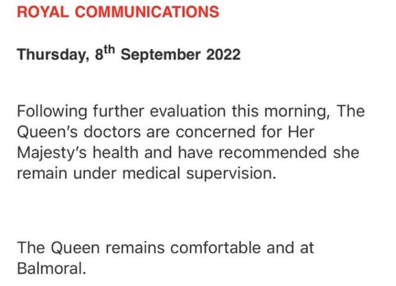 Her Majesty’s family have travelled to be with her. We will have the latest live on @AMShowNZ this morning