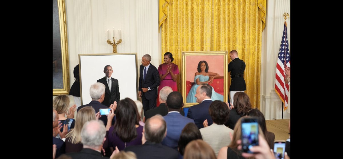 Looks like Robert McCurdy's Obama portrait is ready-made for Kehinde Wiley to come back and fill in the background.