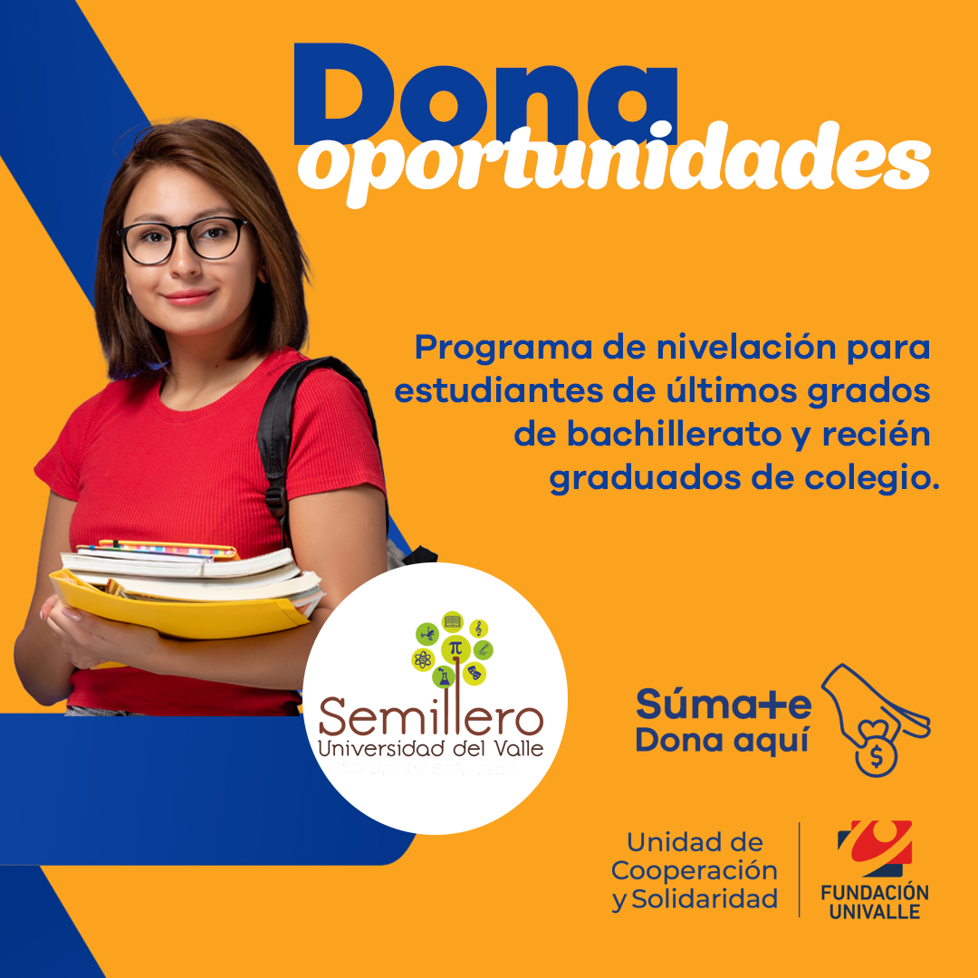 #ProyectamosFuturo | Con tu contribución ayudarás a mejorar las competencias básicas en los estudiantes, facilitando su ingreso a la universidad. #DonaOportunidades aquí 👉bit.ly/3R7OKQU