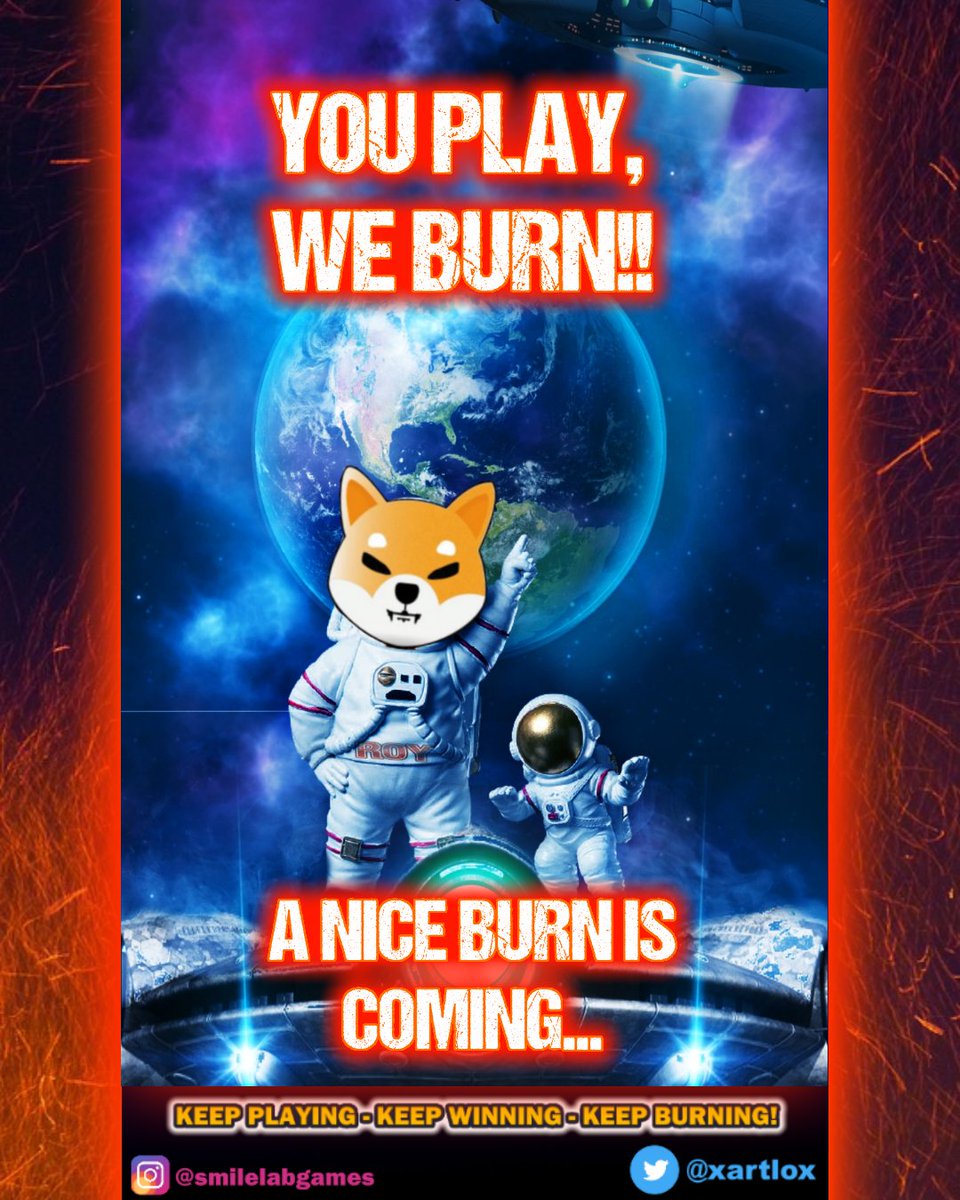 Smile_Lab_Games's tweet photo. Our last SHIB burn was in June🔥
After the summer break🏖️we will do the July and August burn at the same time 🔥
Retweet and follow if you want about 9 million SHIB to burn in hell!!🔥

Visit our profile to find all of our games!🎮

Let's Burn!🔥

#SHIBARMY #SHIB #SHIBARMYSTRONG https://t.co/x9DKqmtRd5