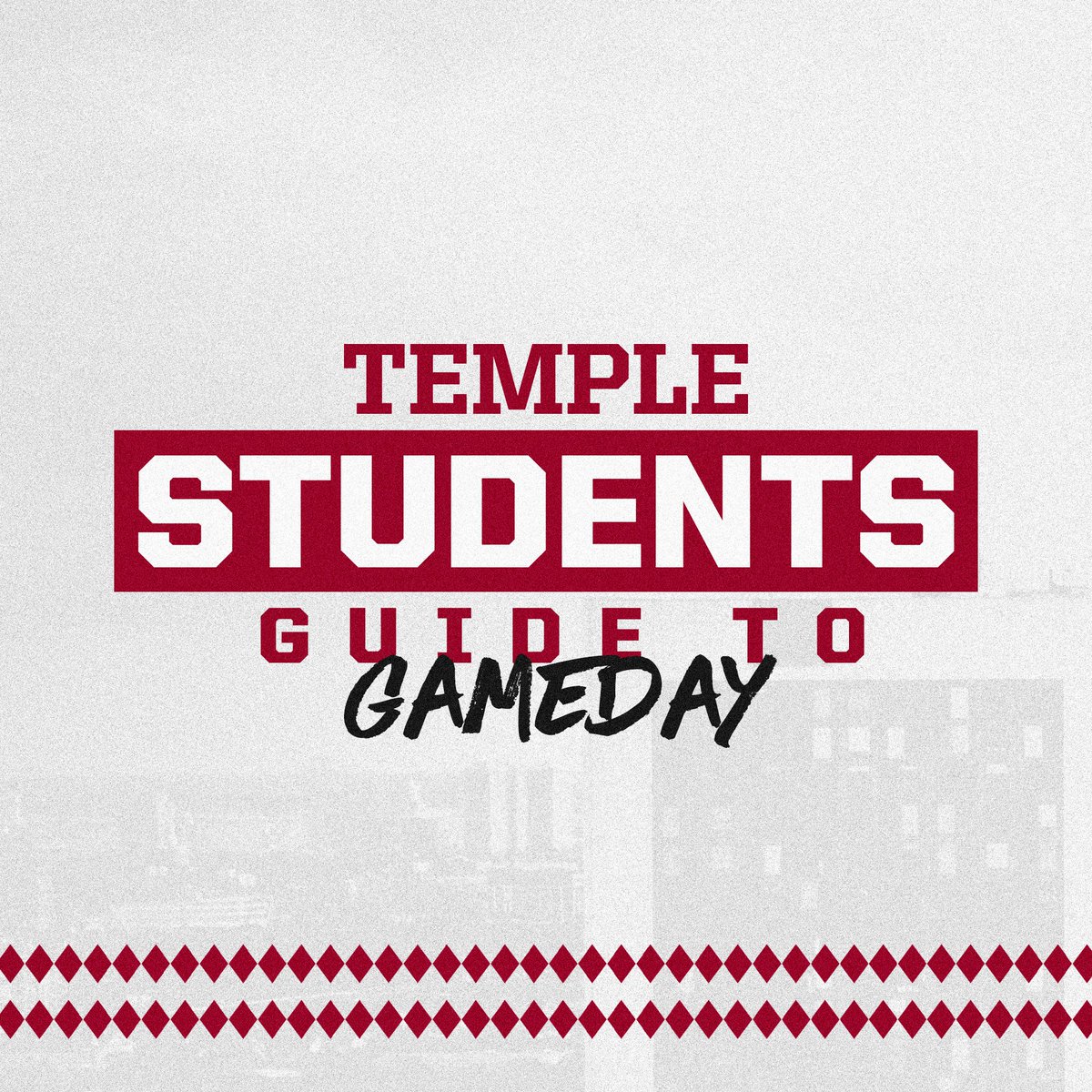 Temple Owls (@templeowls) on Twitter photo TEMPLE STUDENTS: Make sure you are ready for the first <a href="/Temple_FB/">Temple Football</a> home game of the season, this Saturday. Check out the student Guide to GameDay!
🔗bit.ly/3RQa9xK TEMPLE STUDENTS: Make sure you are ready for the first <a href="/Temple_FB/">Temple Football</a> home game of the season, this Saturday. Check out the student Guide to GameDay!
🔗bit.ly/3RQa9xK
