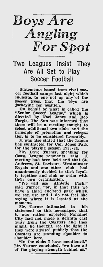 soccerreform's tweet photo. 89 years ago today in @CanSoccerHist (Vancouver Sun)

#prorelforusa #prorelforcan https://t.co/V5iBYiq0Hz