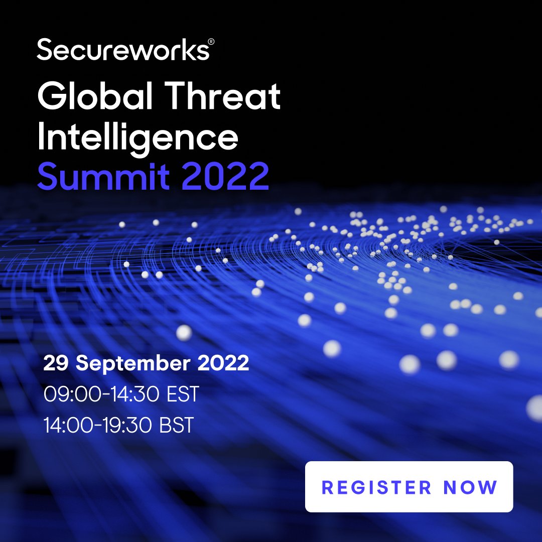 Secureworks's tweet photo. Want a sneak peek at what to expect from this year's #TISummit22? Take a look at this video from #TI21 in which @DrAzureAD explains the complexities of the cloud ☁️
Watch the video here: https://t.co/mFkYY9xgF1
Use the link in our bio to register for this year's Summit https://t.co/HIzN8w3uIk