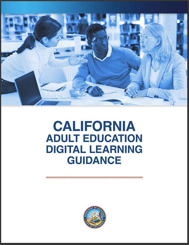 The California #AdultEducation Digital Learning Guidance is now available! otan.us/resources/digi…
We are excited to share the Guidance and look forward to developing ways to support effective implementation of digital learning within adult education.
#AdultEDU