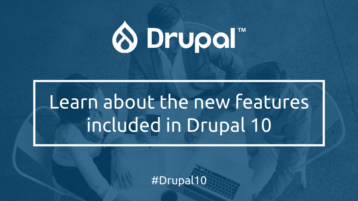 #Drupal10 is expected to launch this December! Check out our latest blog post on the Drupal Association blog to read more about the exciting new features that #Drupal10 will include: ow.ly/8wTr50KErQO