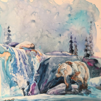 thecarrot118's tweet photo. Carrot artisan Karen Bishop is a British-born artist who now resides in Edmonton. Karen especially enjoys painting landscapes of the Canadian wilderness from a sense of intuition and emotion. Come lunch and check out her artwork! #yegartisan #localyeg #ArtsOnTheAve https://t.co/b5OMDM3PGF