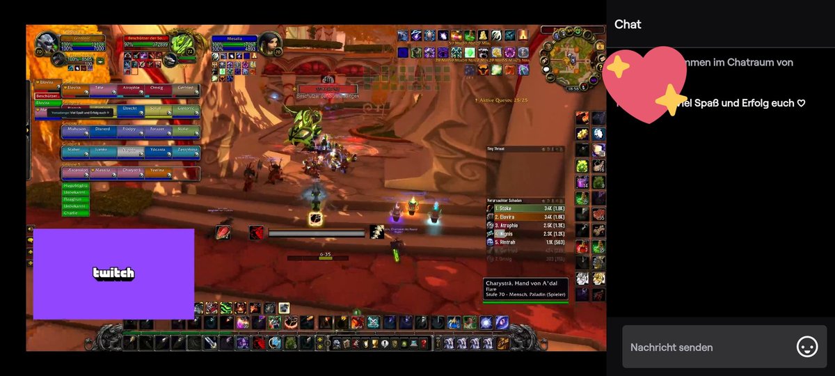 game_yomadango's tweet photo. I should work but the stream from one of my friends is more interesting xD ♡
I wanna game something too :c

#gaming #gamergirl #Twitch #twitchstream #gamerbuddies #wow #WorldOfWarcraft #raid #gamerslife #sad #gamerproblem #wannaplay #work #shouldwork https://t.co/k4Llu9fxFi