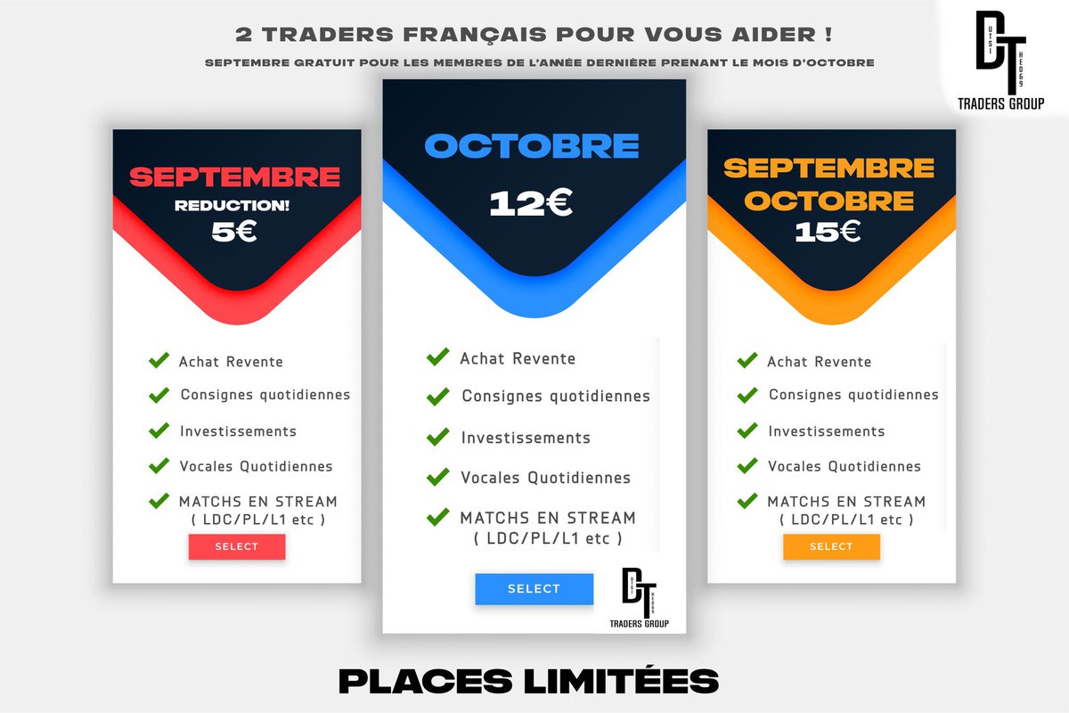 Le discord A.R de <a href="/Dutsinho/">Dutsinho</a> et moi-même rouvre ces portes pour #FIFA23 !!!

On vous y attend avec impatience pour brasser un max de crédits 🤑🤑 dans la joie et a bonne humeur

Pour tout renseignements et souscription ça se passe en PV ici : <a href="/PatreonDT/">Patreon DT</a> 

⚠️Places limitées