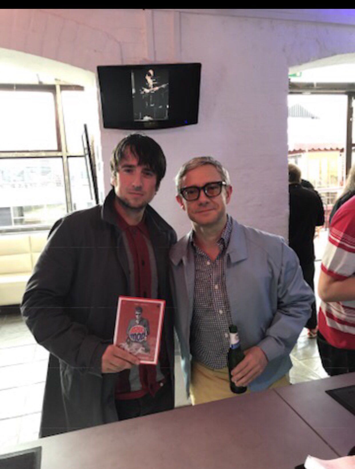 Happy birthday to martin freeman top guy and an absolute gent. 