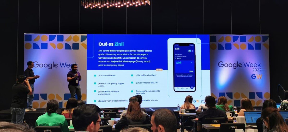 SomosZinli's tweet photo. Ayer fue el último día de #GoogleWeek en Panamá 🇵🇦
Estamos súper felices de haber expuesto nuestra historia y caso de éxito. Compartiéndoles un poco de qué es Zinli 🤩💜
#Zinli #google #fintech https://t.co/oPXduy0UXm