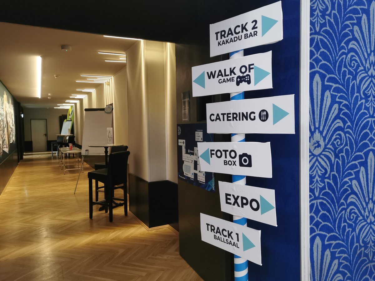 Tomorrow is THE day! We are busy preparing Parkhotel for #DecompileD22 right now. We have so many amazing things planned: Starting with a #GoodyBag, three fabulous Tracks, amazing games, a job wall, yummy food and drinks as well as our #AfterShowParty. 

See you tomorrow 🤩🚀