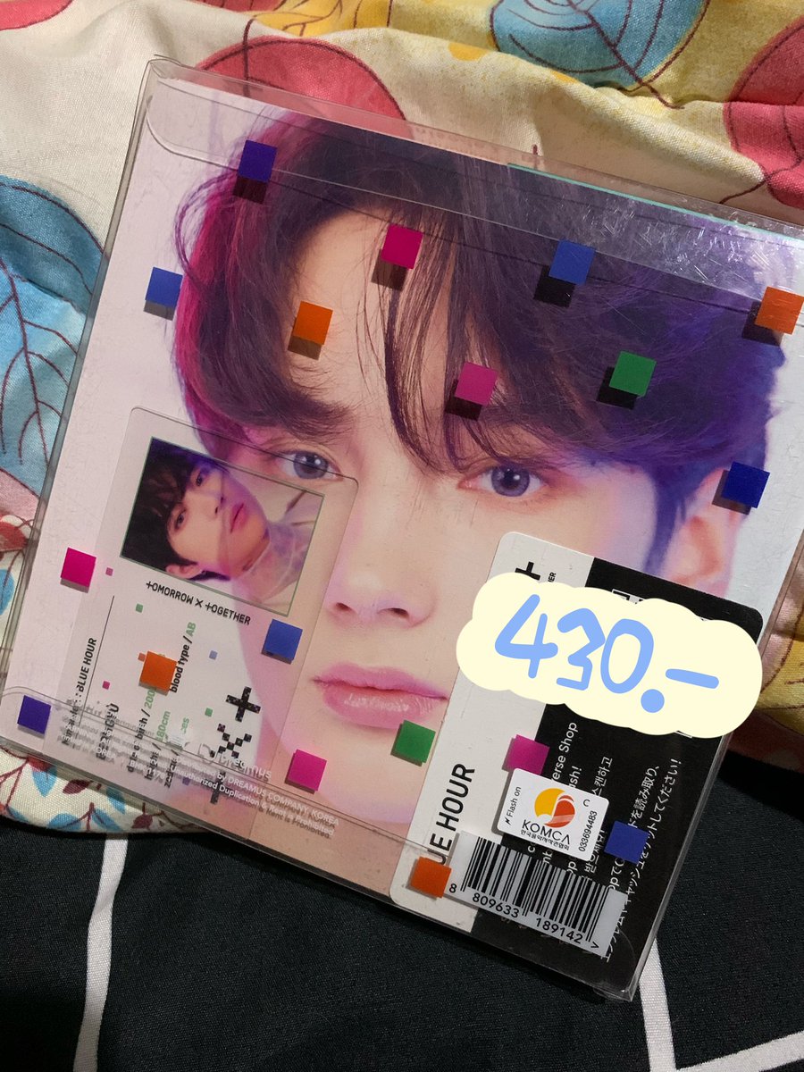 chajjtt00's tweet photo. 🌷ส่งต่อค้าบ คิดว่าไม่น่าจะได้เก็บต่อแล้ว🥹🥹
-บั้ม Blue Hour V.VR
-การ์ดน้องแทน 
🌷ราคาทั้งหมดรวมส่งแล้วนะค้าบ
🌷ทุกออเดอร์มีของแถม..
🌷คุยกันก่อนได้น้าาา 🙇🏻‍♀️🙇🏻‍♀️
#ตลาดนัดทีเร้ก #ตลาดนัดTXT    #แผงลอยโมอา https://t.co/GLS3vukPhk
