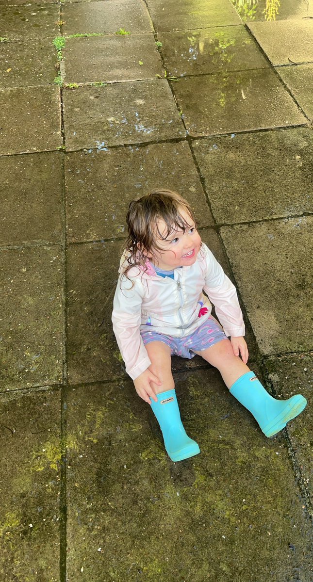 Don’t waste the rain.. let’s go puddle jumping