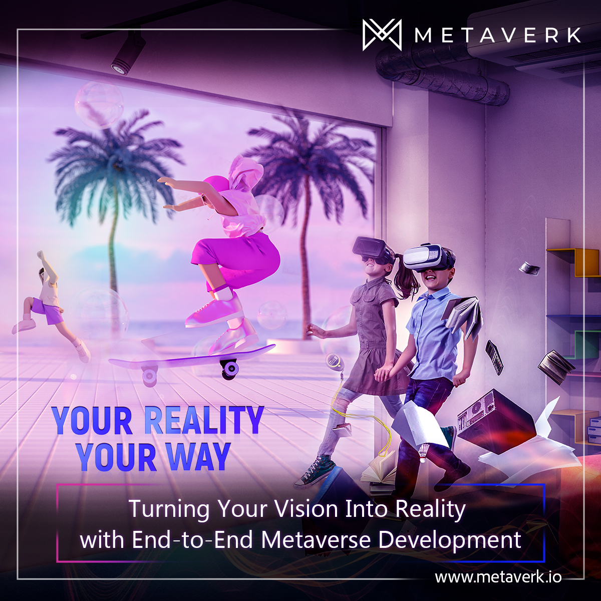 metaverk's tweet photo. Revolutionizing the whole #metaverse landscape with the cutting edge solutions, we are here to help you become future-ready.🕺https://t.co/ZB3sRjfO2I

#Metaverk #ThursdayVibes #GoodThursday #Blockchain #BlockchainTechnology #ArtificialIntelligence #MetaverseNews #VirtualReality https://t.co/hJzmFLFq7H
