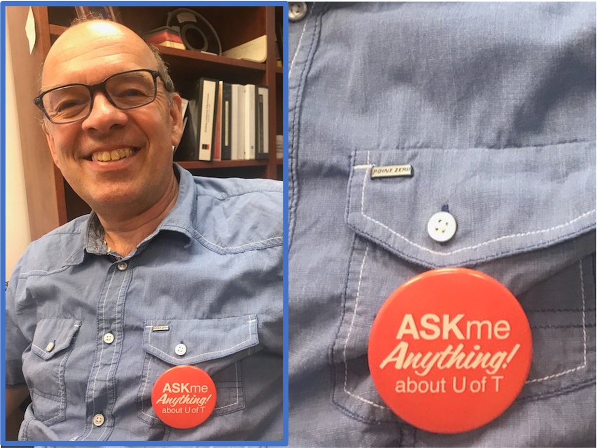 IT4Learning's tweet image. CIO spotted at large on campus: Bo "Ask-me-Anything about UofT!" Wandschneider #backtoschool @ITSUofT @bjuul