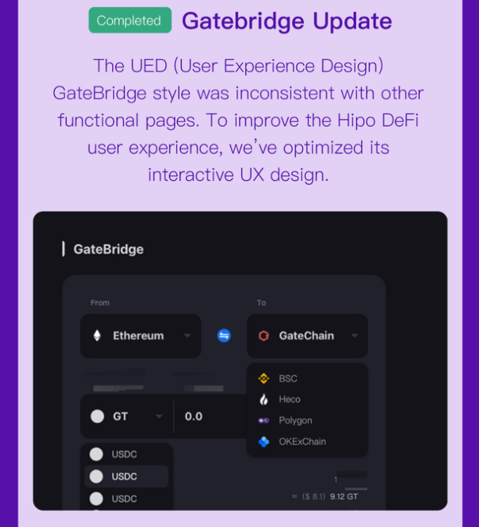 GateLayer's tweet photo. 💫Check out the new #GateBridge Experience!
👉https://t.co/oZ3CaZ3C9r #CryptoBridge #Crypto https://t.co/iNx5yjFifO