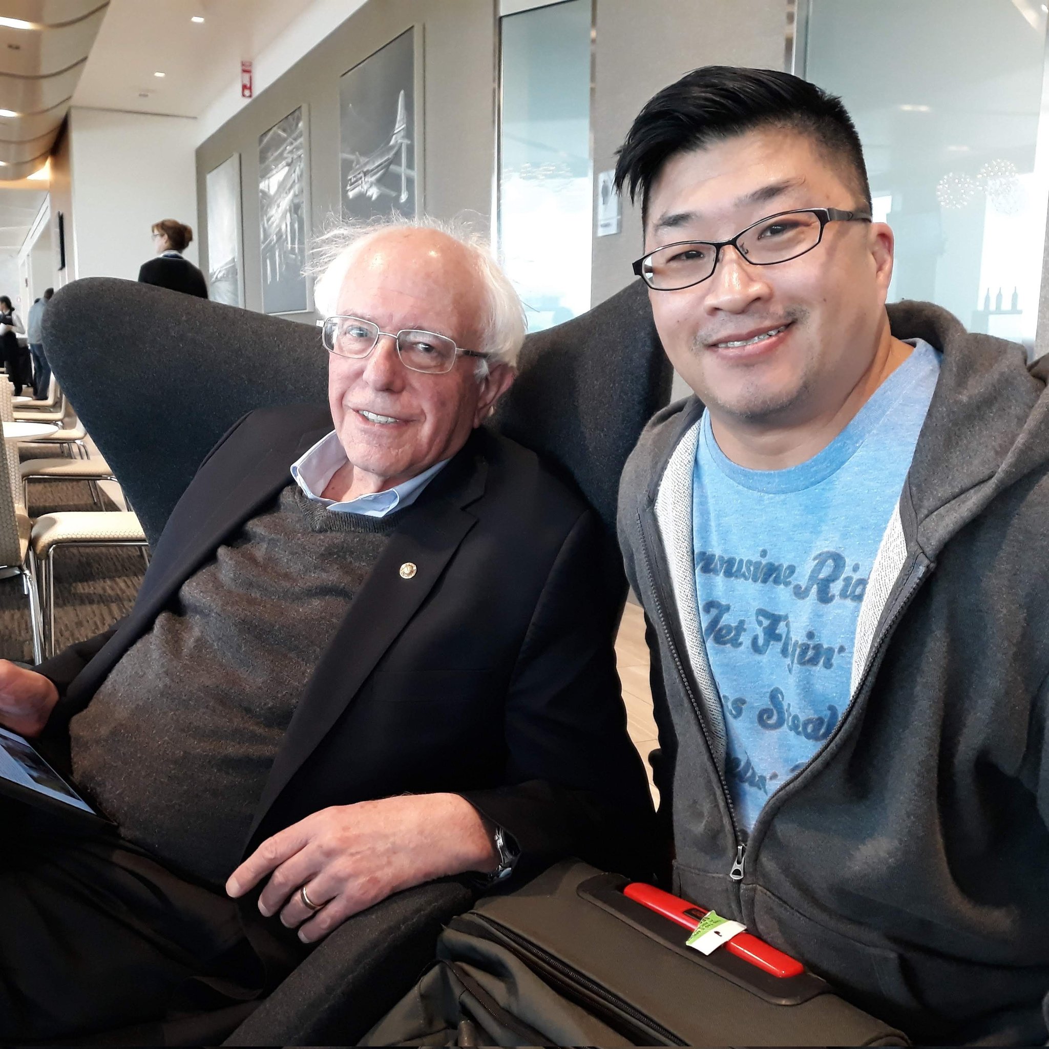 Happy Birthday to the grumpy nice guy, Bernie Sanders. 