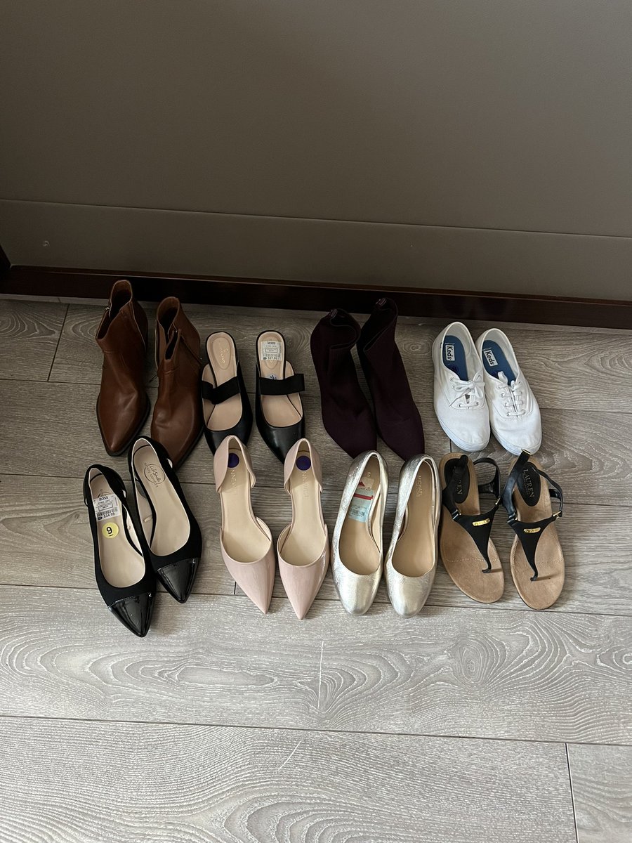 Ladies explain yourself. Why do you need all these fkn shoes for a trip 😭😂