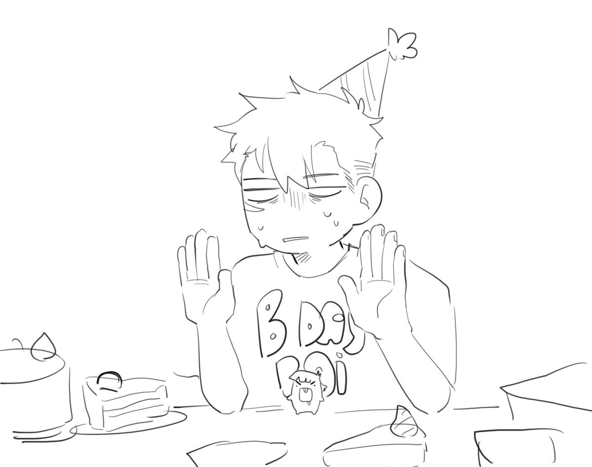 #세풋보
bday to our grumpy son 