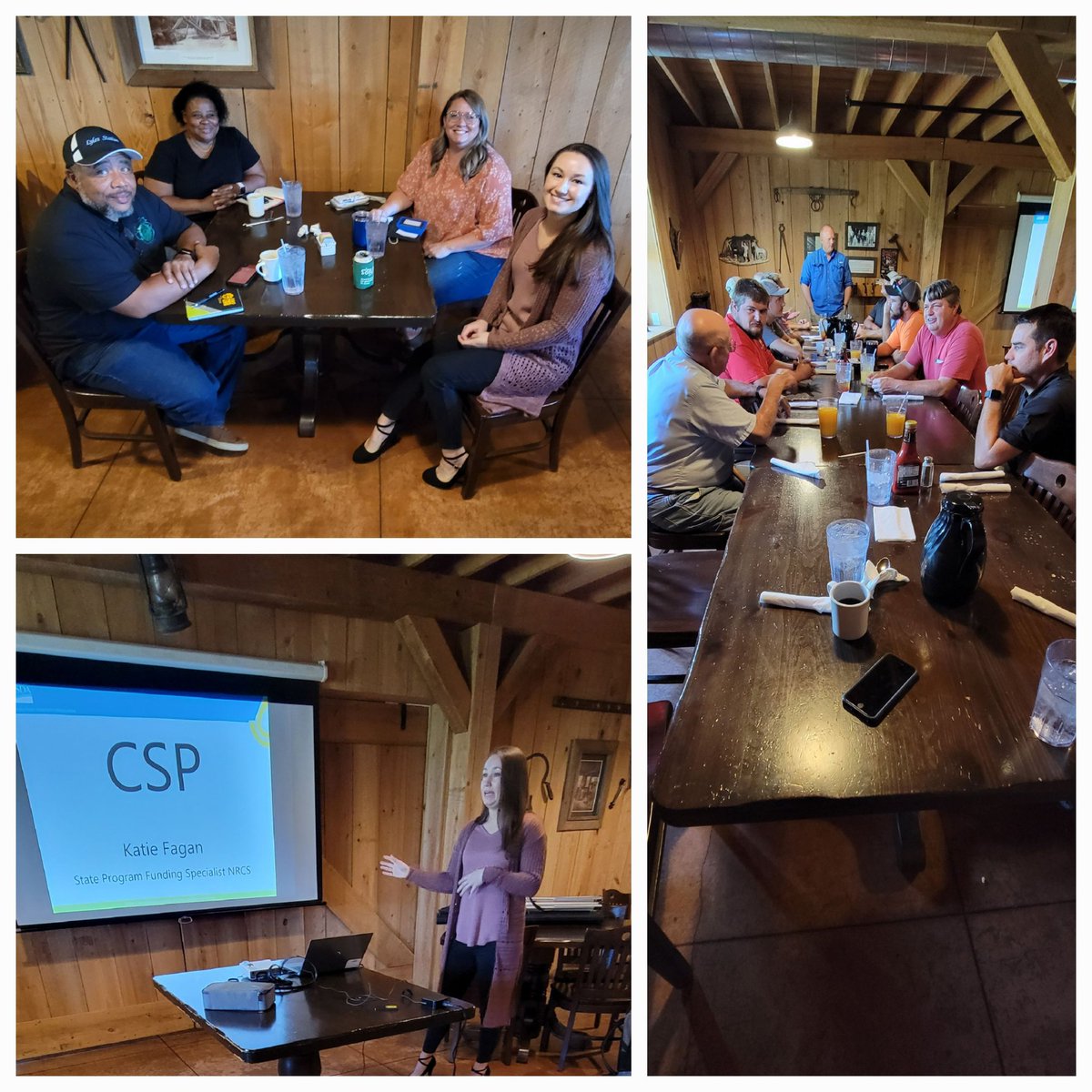 soilhealthguru's tweet photo. Posey Co, IN - @IndianaNRCS Katy Fagan spoke to a group of @FarmJournal ACAM producers about how CSP can help them maintain and enhance their current conservation or #soilhealth program. Thanks to Aaron Krueger for hosting this opportunity. All were engaged. #agriculture https://t.co/Qy54egNjY7
