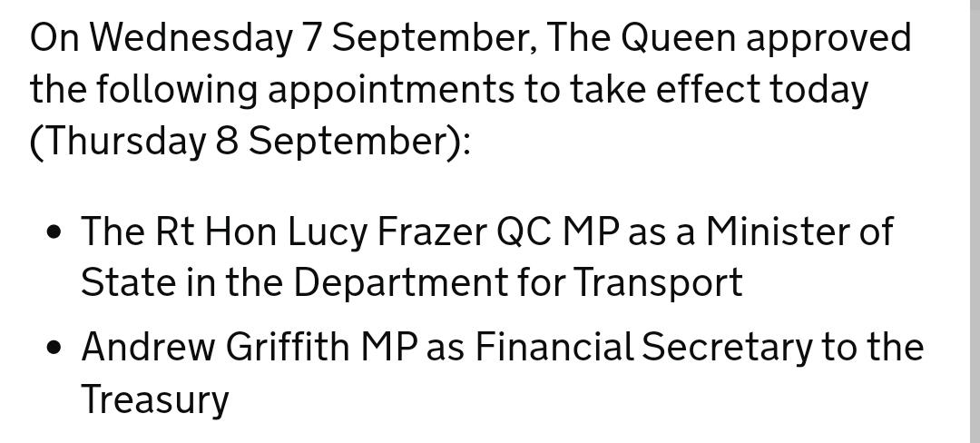 Congratulations to <a href="/loanchargeAPPG/">Loan Charge & Taxpayer Fairness APPG</a> member <a href="/griffitha/">Andrew Griffith MP</a> on appointment as Financial Secretary to Treasury. As APPG member Andrew you know reality of #LoanCharge, please work to end this nightmare for victims.