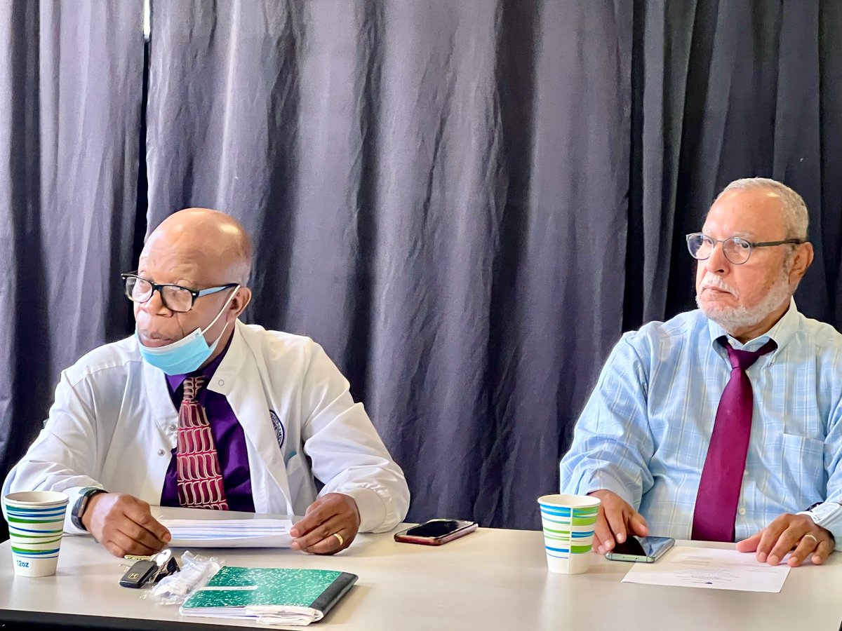 Now! Dillard U Faculty Development presents Promotion &amp; Tenure Workshop, Kearny W,Dr. Lovell Agwaramgbo, Fac. Sen. President &amp; Dr. Abdalla Darwish Presidential Professor and Prof of Physics. Well done! <a href="/dillard_biology/">Dillard Biology</a> <a href="/du1869/">Dillard University</a> <a href="/DUAcademicAff/">Dillard University Office of Academic Affairs</a> <a href="/ebuckles95/">Eric Buckles</a> @AshrafE55197636 @rocford