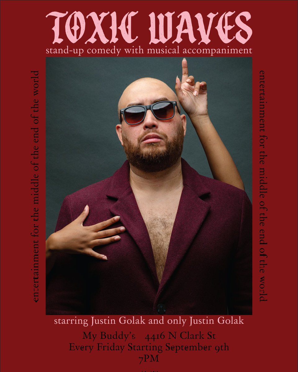 Does anyone still follow me on here? If so, I'm launching a new run of an old show tomorrow at <a href="/MyBuddysChicago/">My Buddy's</a> at 7PM (and every Friday after that). Tix at toxicwav.es. Come hang!