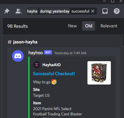 possiblyjson's tweet image. around 70 on walmart 30 on target, thank you @HayhaBots @OculusProxies @aycdio @pixl_us