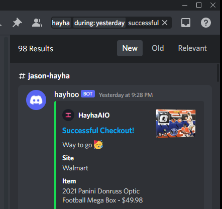 possiblyjson's tweet image. around 70 on walmart 30 on target, thank you @HayhaBots @OculusProxies @aycdio @pixl_us