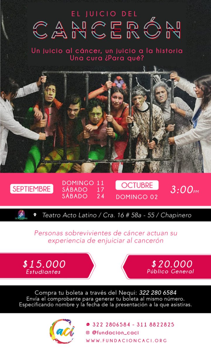 PiroEstudio's tweet photo. @MafeCarrascal El juicio del cancerón!!! ¿El cáncer es culpable o inocente del dolor de los seres humanos?

https://t.co/YORYVtZ5OQ https://t.co/kKgP5AZGTW