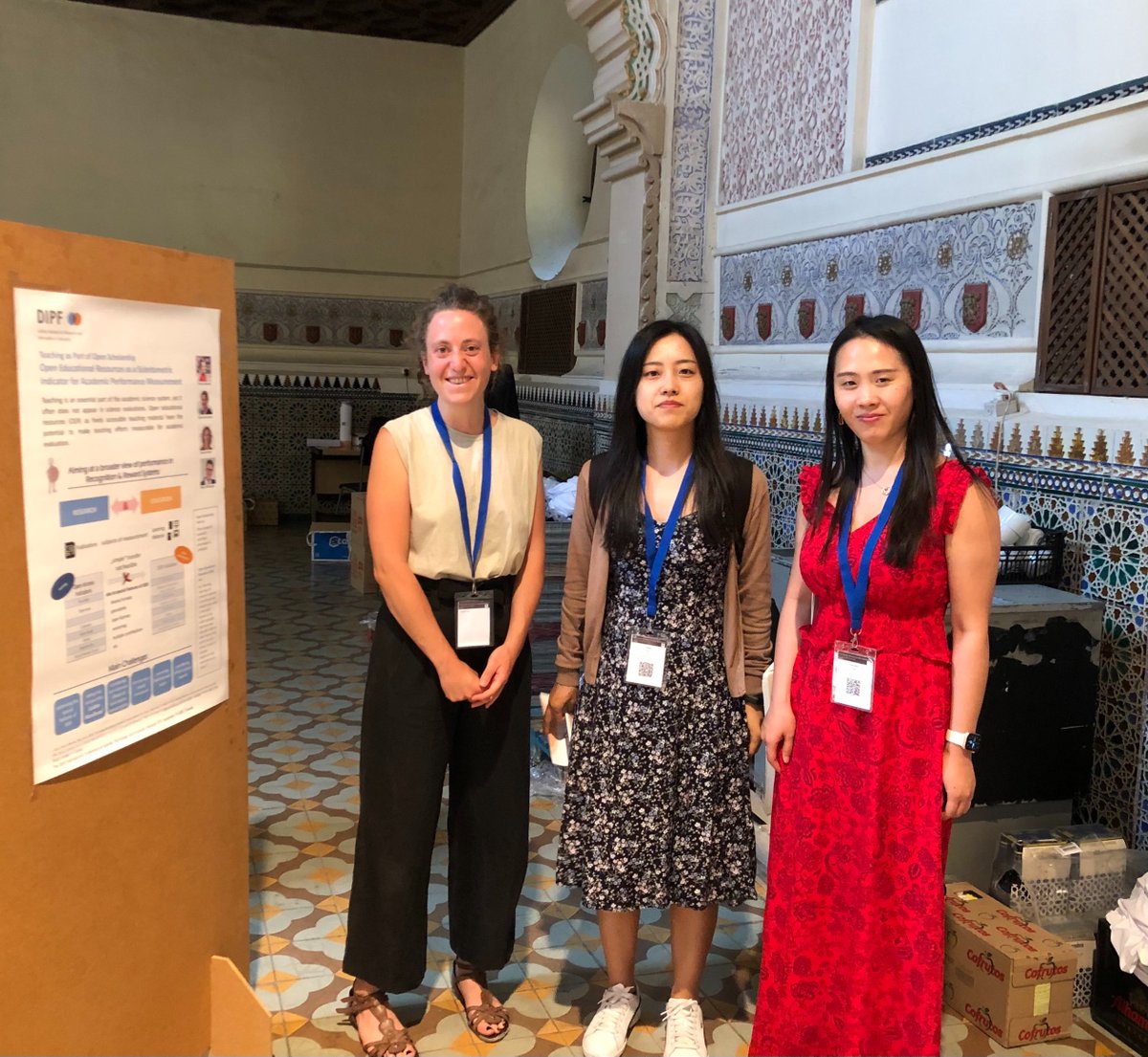 Impression of today's poster sessions at @sti2022grx. @cwtsleiden @QianqianXie727