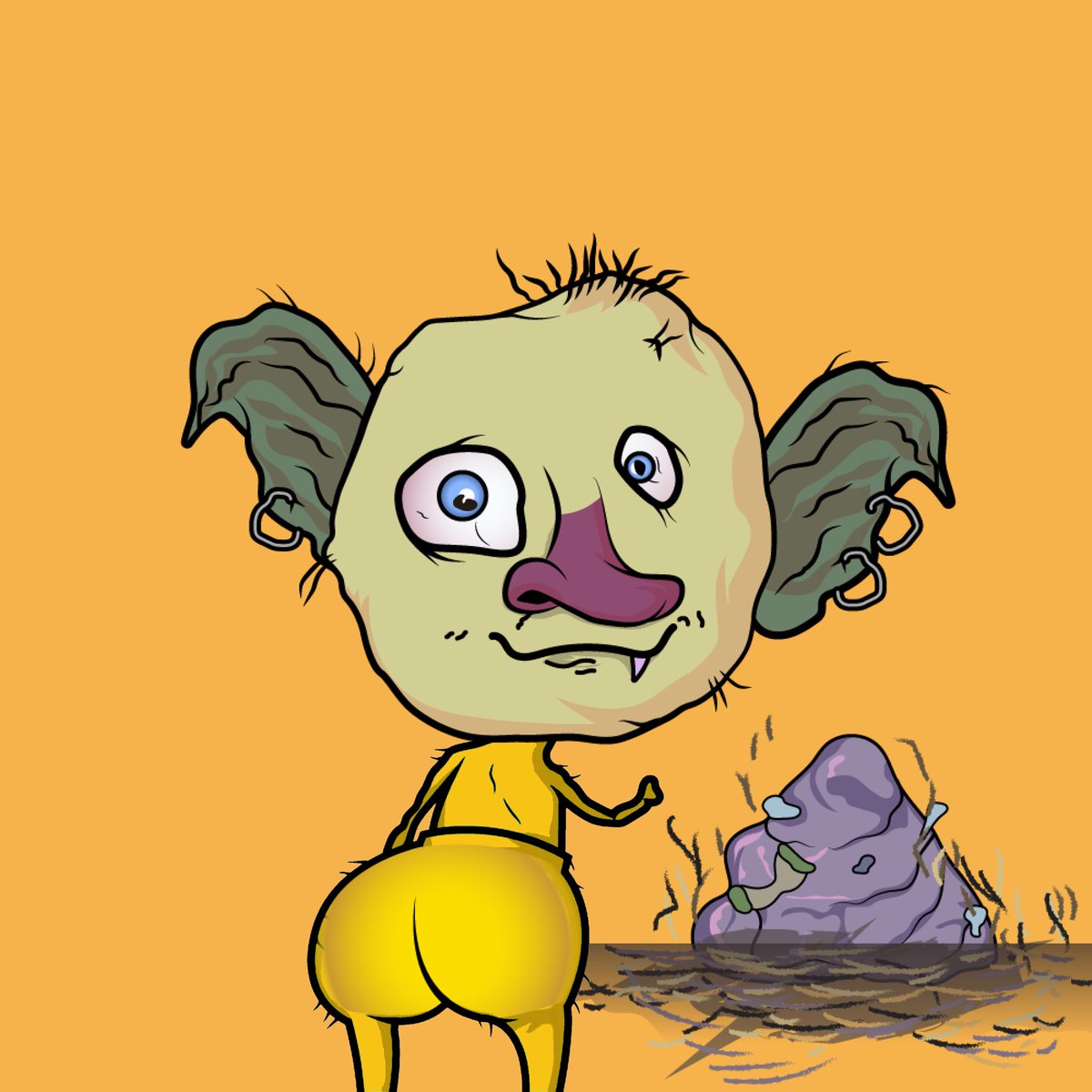 Aaarghhh , Successfully collaborated with <a href="/ColliderCraft/">CC</a> 🤝 whos next ?

🍑 Tweet Big Ass Goblins are gonna make it and tag us , will be considered for whitelist spot ! 

🍑 Tag 3 Friends let them know too
#NFT #NFTs #goblinsaregmi 

Golden Big Ass Goblin , AAArrRrRgggHhHhH
